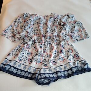 Premier Amour Romper Size 16 Romantic Festival Girlhood Bohemian Western Flirty